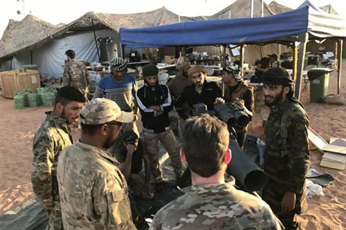 Instructores de EEUU adiestran a terroristas para el uso de armas químicas